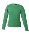 Dame Elastisk langrmet t-shirt