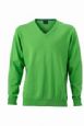 V-hals bomulds pullover