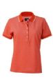 Kontraststribet Dame Polo