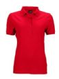 Pique Dame Polo Elastisk