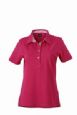Ladie's polo shirt bomuld