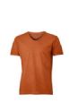 Forvasket V-hals T-Shirt