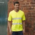 Hi Vis top cool v hals t-shirt